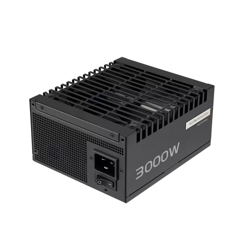 Nguồn ASUS PRO WORKSTATION 3000P - 3000W (80+ Platinum/ATX3.1/Full Modular) 3