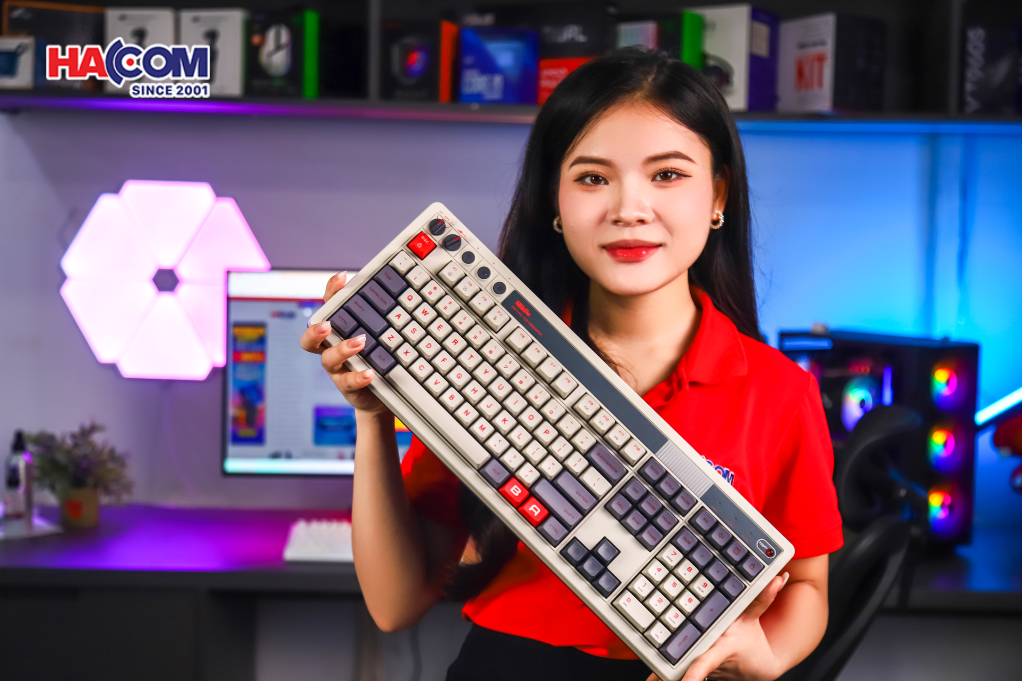 Bàn phím 8BitDo Retro 108 Mechanical Keyboard - N 5