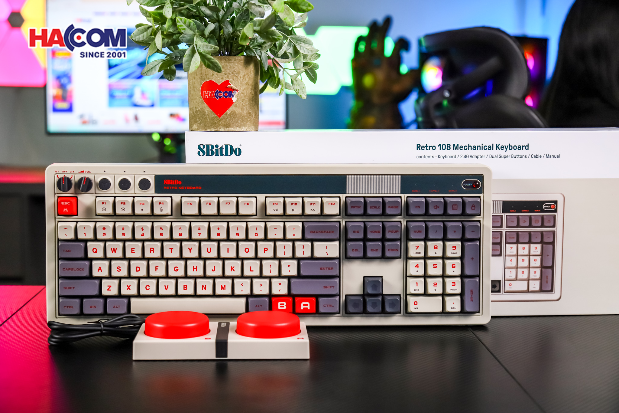 Bàn phím 8BitDo Retro 108 Mechanical Keyboard - N102025/ban-phim-8bitdo-retro-108-mechanical-keyboard-n-003.jpg 6