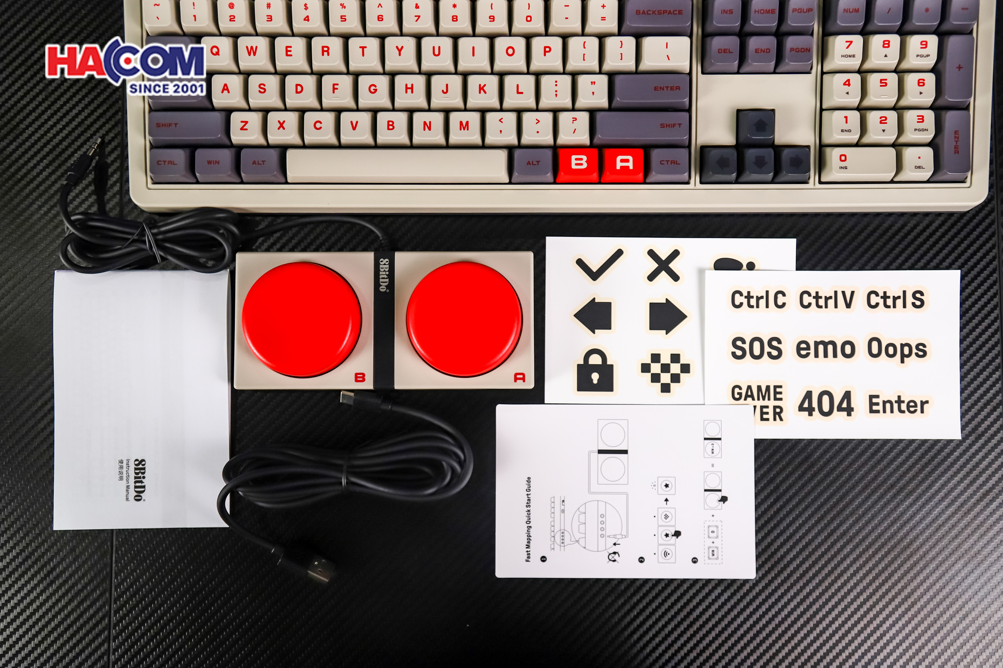 Bàn phím 8BitDo Retro 108 Mechanical Keyboard - N 7