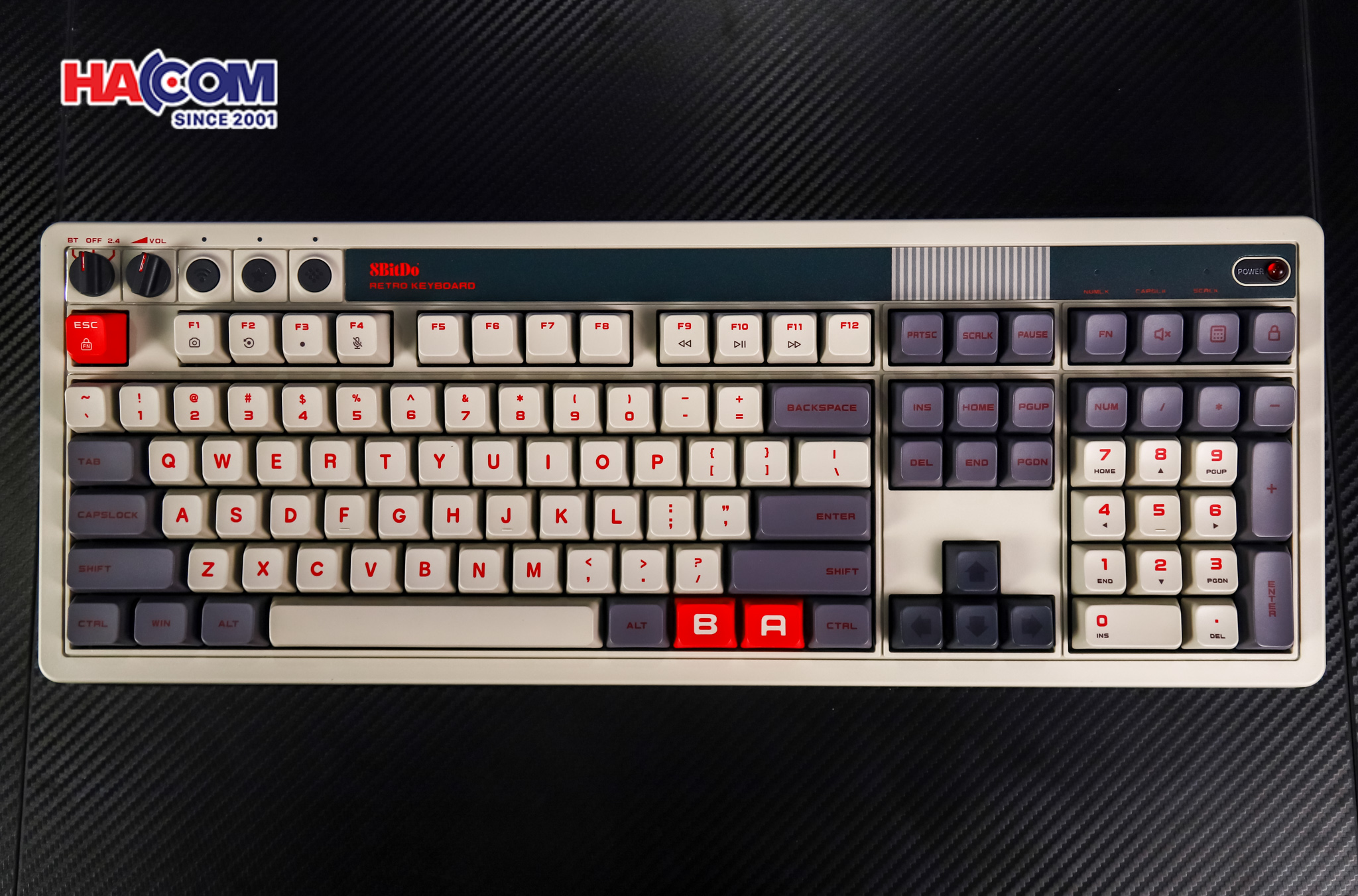 Bàn phím 8BitDo Retro 108 Mechanical Keyboard - Nban-phim-8bitdo-retro-108-mechanical-keyboard-n-005.jpg 8