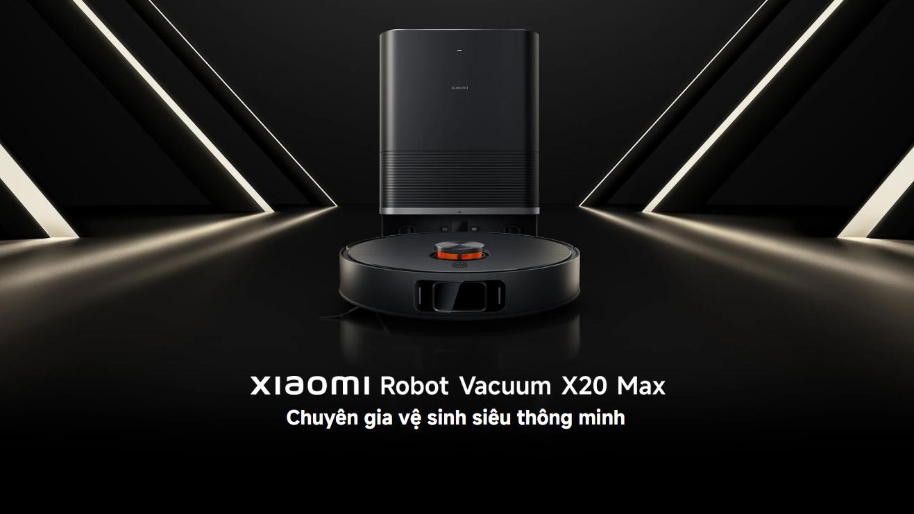 Robot hút bụi lau nhà Xiaomi Vacuum X20 Max 1