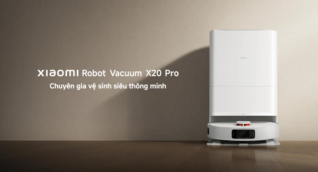 Robot hút bụi lau nhà Xiaomi Vacuum X20 Pro 1