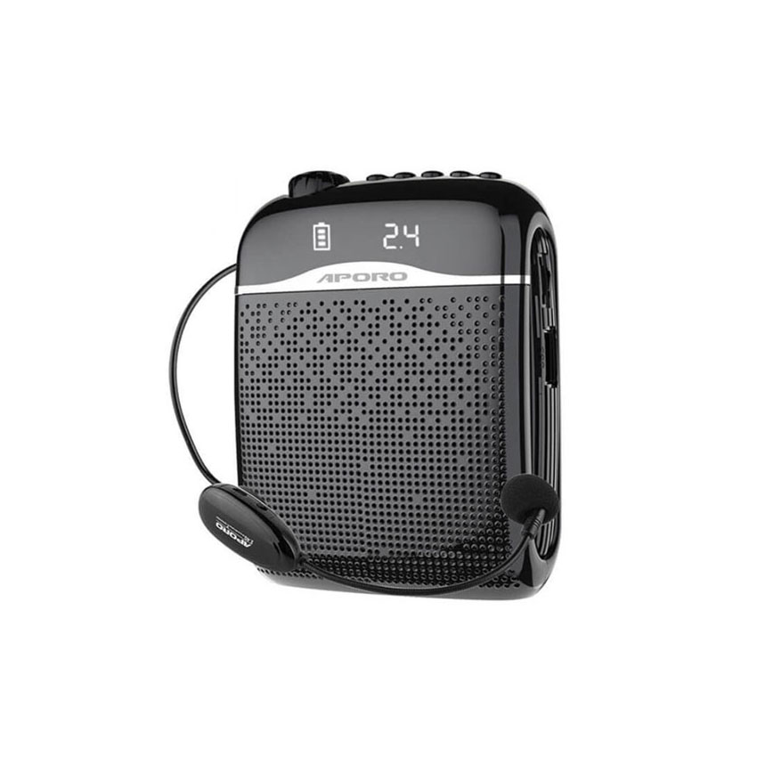 Máy trợ giảng không dây Aporo T21 2.4G - Màu Đen - Hình 1