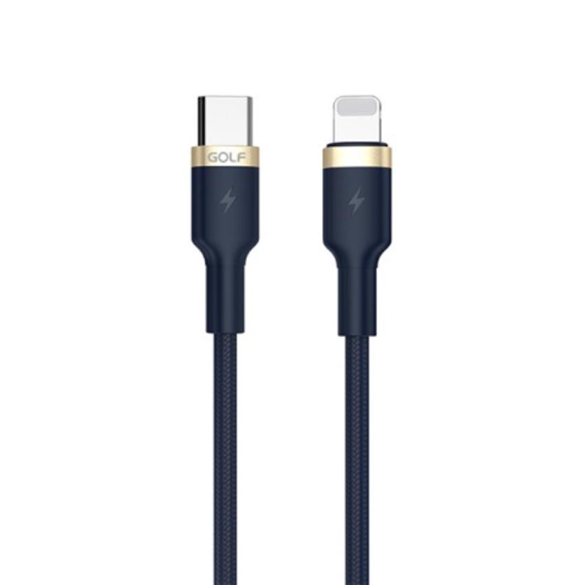 Cáp sạc Golf Type-C to Lightning GC-71P màu xanh navy