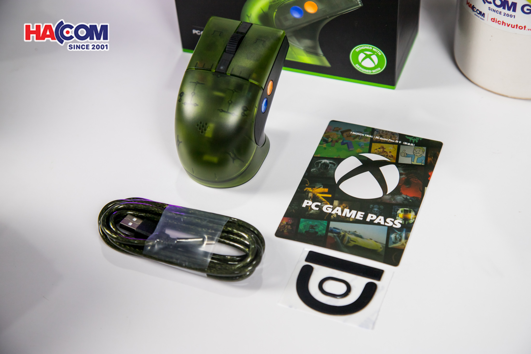 Chuột 8BitDo Retro R8 Mouse - Xbox Edition 17