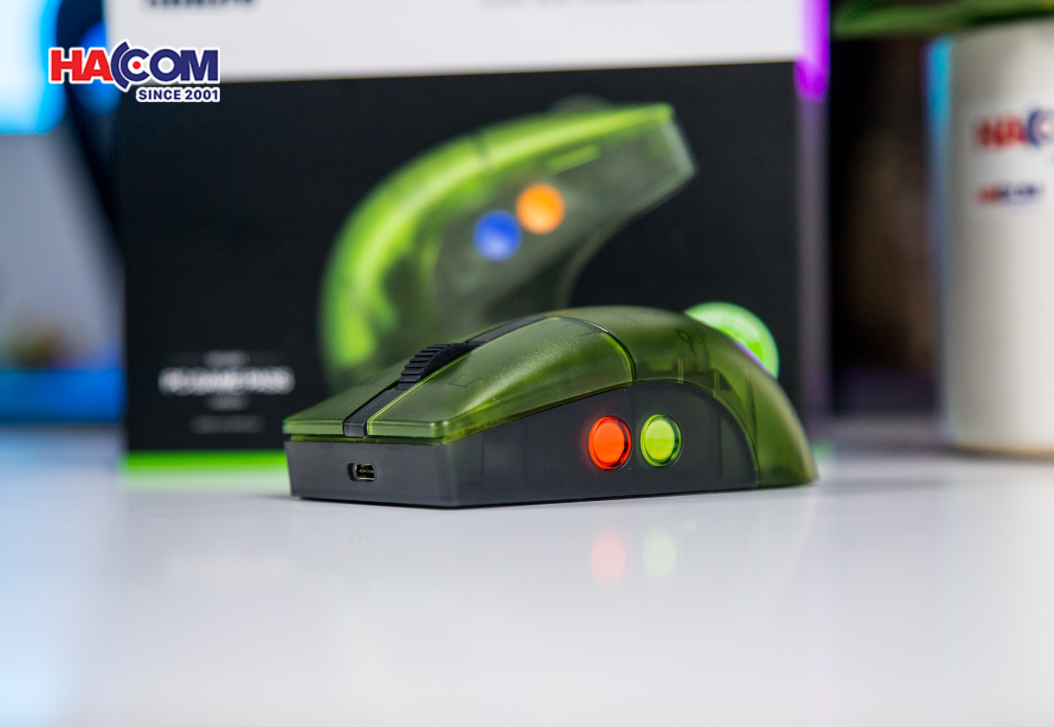 Chuột 8BitDo Retro R8 Mouse - Xbox Edition 10