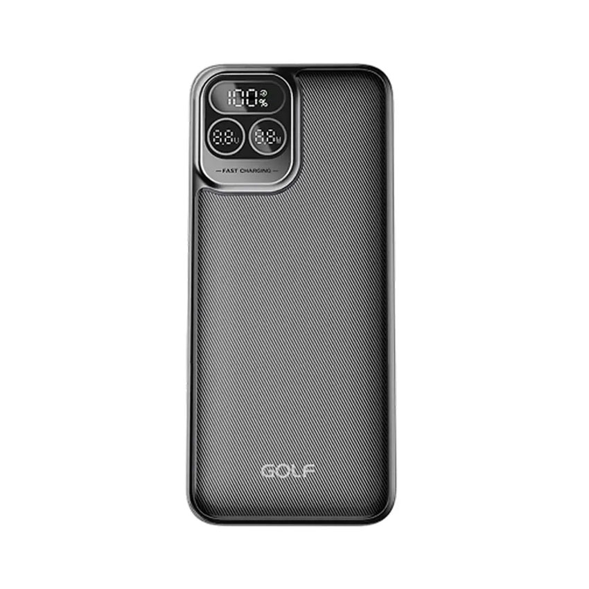 Pin sạc dự phòng Golf P52 20000mAh 22.5W màu đen