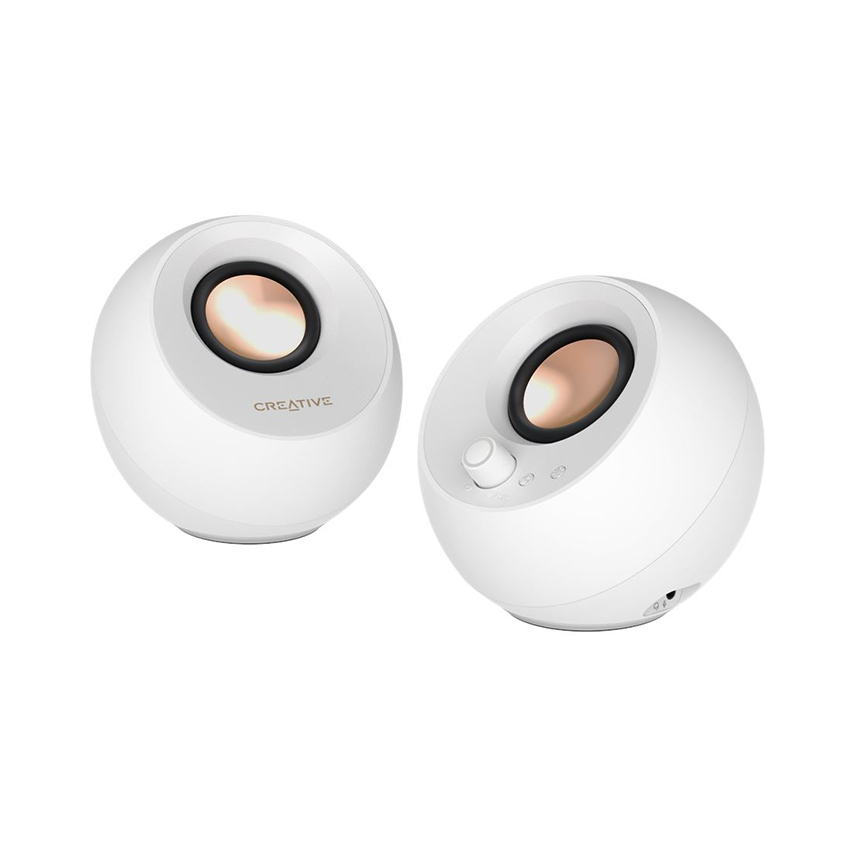 Loa Creative Pebble Pro White