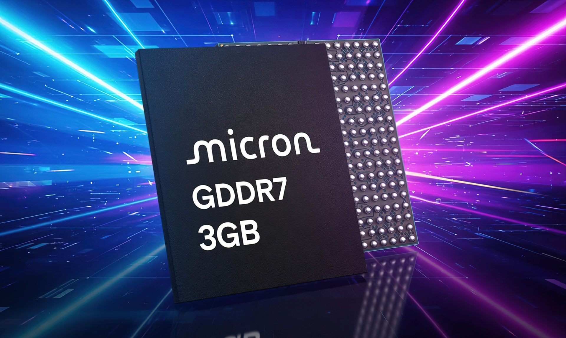 micron 3 gb gddr7 memory gpus