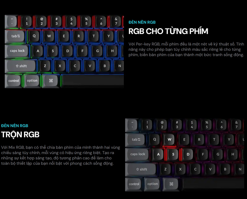 ban phim keychron q6u m3 black brown switch hacom 5