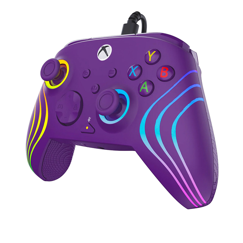 Tay cầm có dây Turtle Beach Afterglow Wave tím for Xbox/Windows 10 ,11 - Hình 3