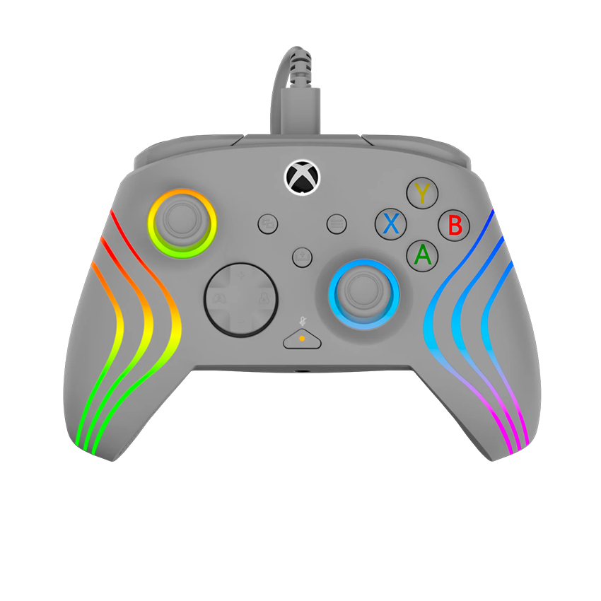 Tay cầm có dây Turtle Beach Afterglow Wave xám for Xbox/Windows 10,11 chính hãng