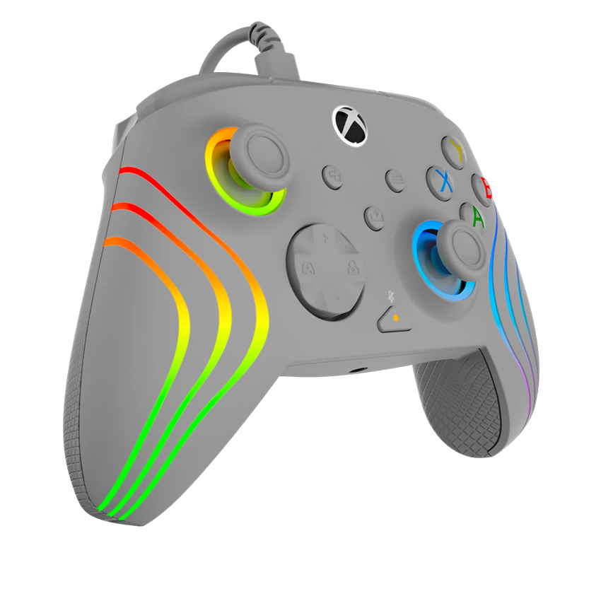 Tay cầm có dây Turtle Beach Afterglow Wave xám for Xbox/Windows 10,11 - Hình 2