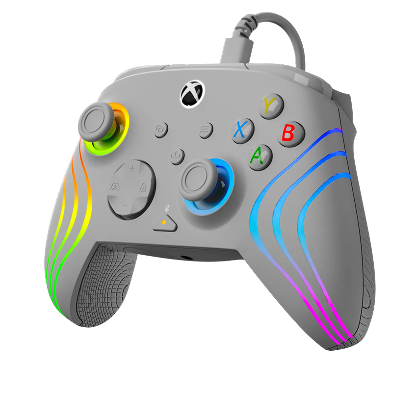 Tay cầm có dây Turtle Beach Afterglow Wave xám for Xbox/Windows 10,11 - Hình 3