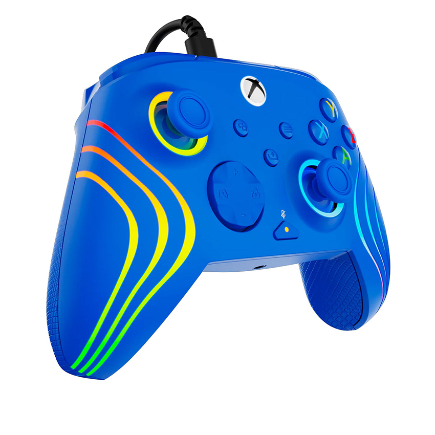 Tay cầm có dây Turtle Beach Afterglow Wave xanh for Xbox/Windows 10,11 - Hình 2