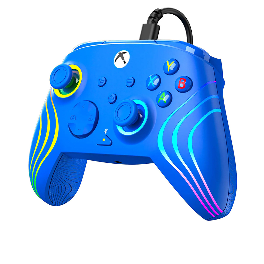 Tay cầm có dây Turtle Beach Afterglow Wave xanh for Xbox/Windows 10,11 - Hình 3