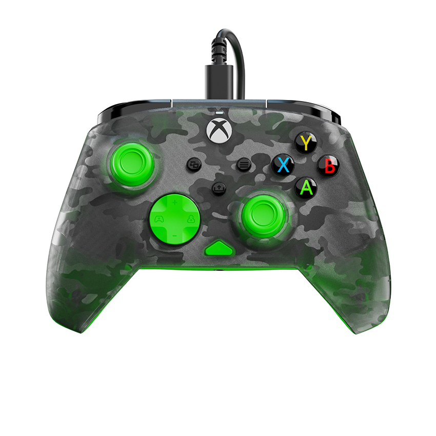 Tay cầm có dây Turtle Beach Rematch Core Camo Xanh for Xbox/Windows 10,11 - Hình 1