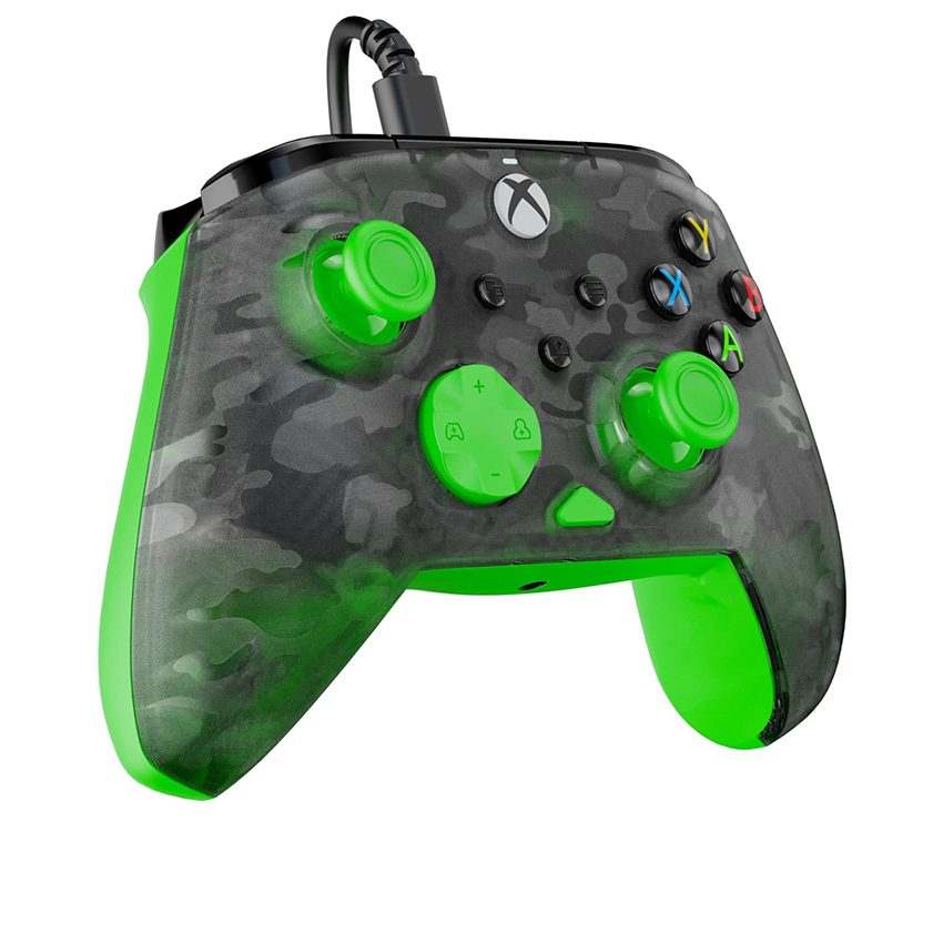 Tay cầm có dây Turtle Beach Rematch Core Camo Xanh for Xbox/Windows 10,11 - Hình 2
