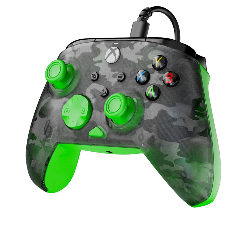Tay cầm có dây Turtle Beach Rematch Core Camo Xanh for Xbox/Windows 10,11 - Hình 3