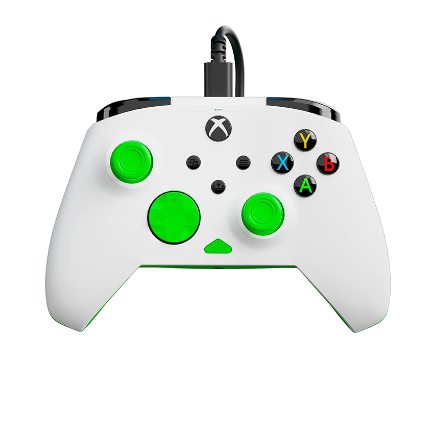Tay cầm có dây Turtle Beach Rematch Core Trắng Xanh for Xbox/Windows 10,11 chính hãng