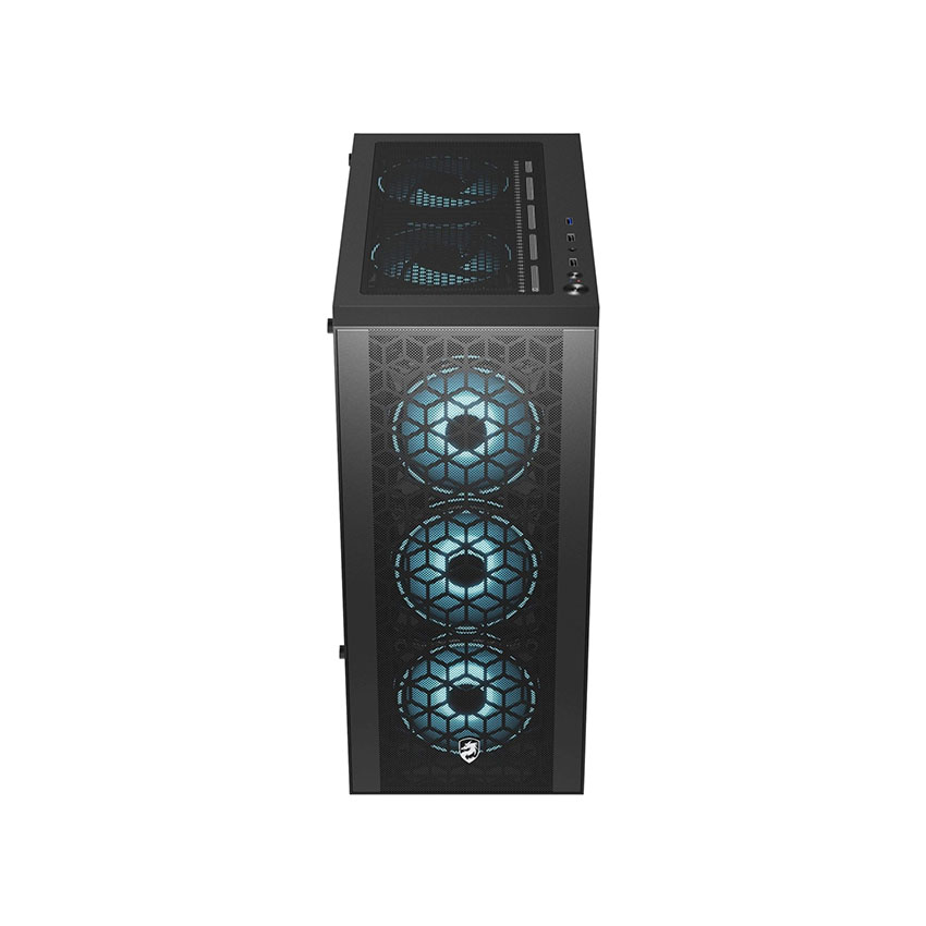 Vỏ Case VITRA Saphira NX16 3FRGB Black (e-ATX/ 3 Fan RGB) - Hình 6