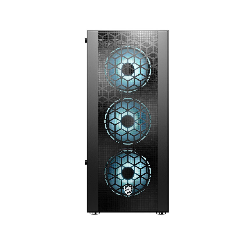 Vỏ Case VITRA Saphira NX16 3FRGB Black (e-ATX/ 3 Fan RGB) - Hình 3