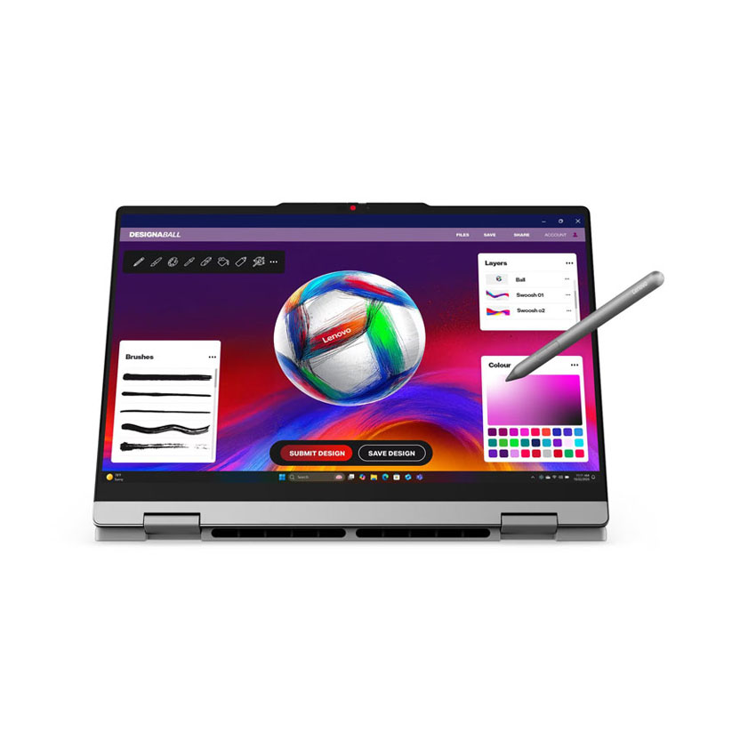 Laptop Lenovo IdeaPad 5 2-in-114IPH11 83UG0026VN (U5-322/16GB D5/512GB SSD/14.0WUXGAT/W7/BT/PEN/W11S - Hình 9
