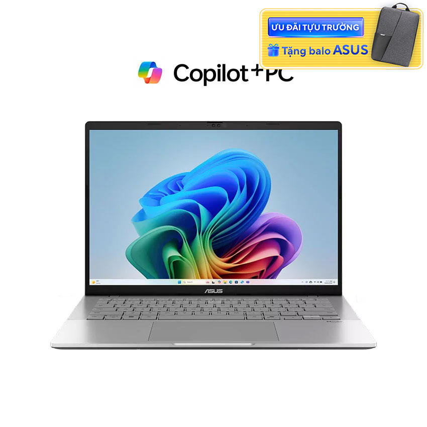 Laptop Asus VivoBook M3407HA-SF480W (R5 220/16GB RAM/512GB SSD/14 Oled WUXGA/Win11/Bạc) chính hãng