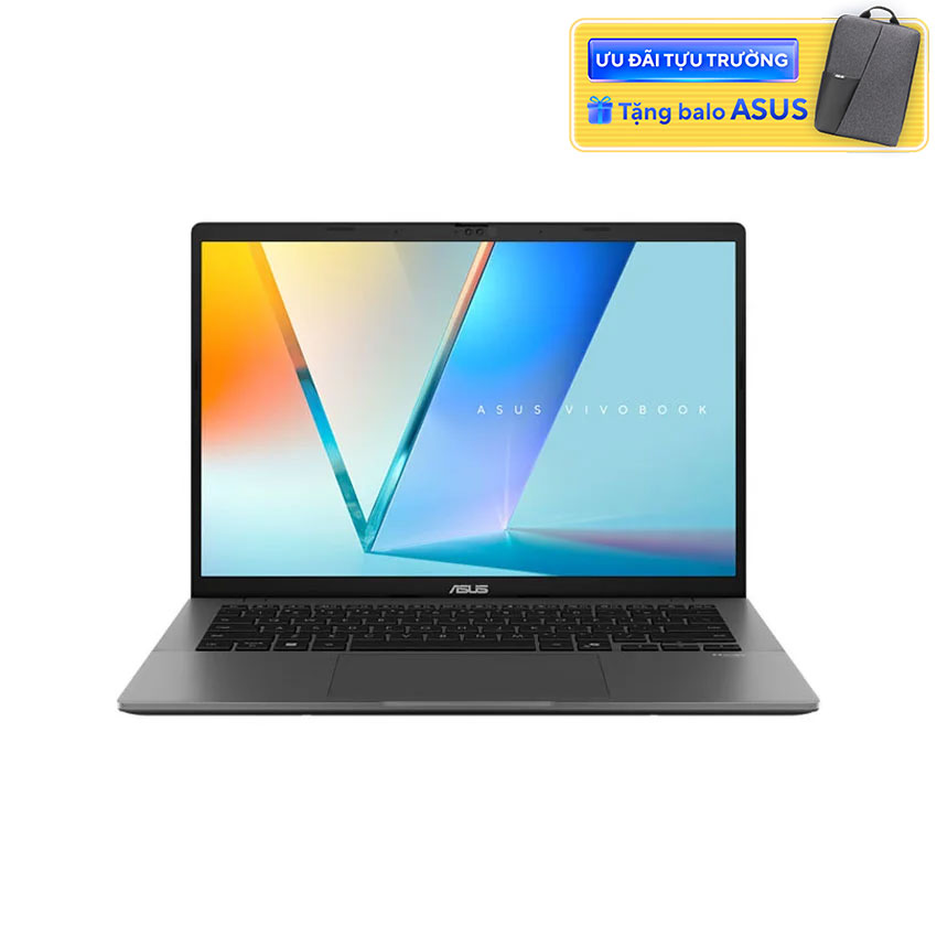 Laptop Asus VivoBook S3407CA-SF913W (U5 225H/16GB RAM/512GB SSD/14 WUXGA/Win11/Bạc) chính hãng