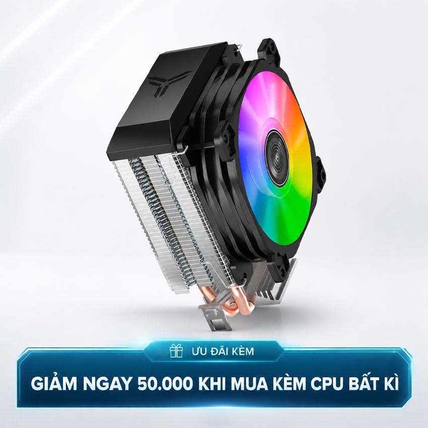 Tản nhiệt khí CPU JONSBO CR-1200E RGB BLACK chính hãng
