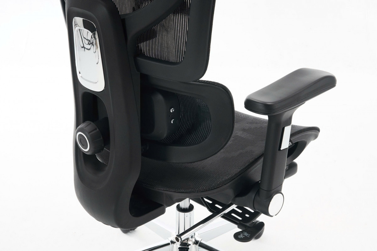 Ghế công thái học EEC230M Black (Tíc hợp máy massage lưng) - Hình 4