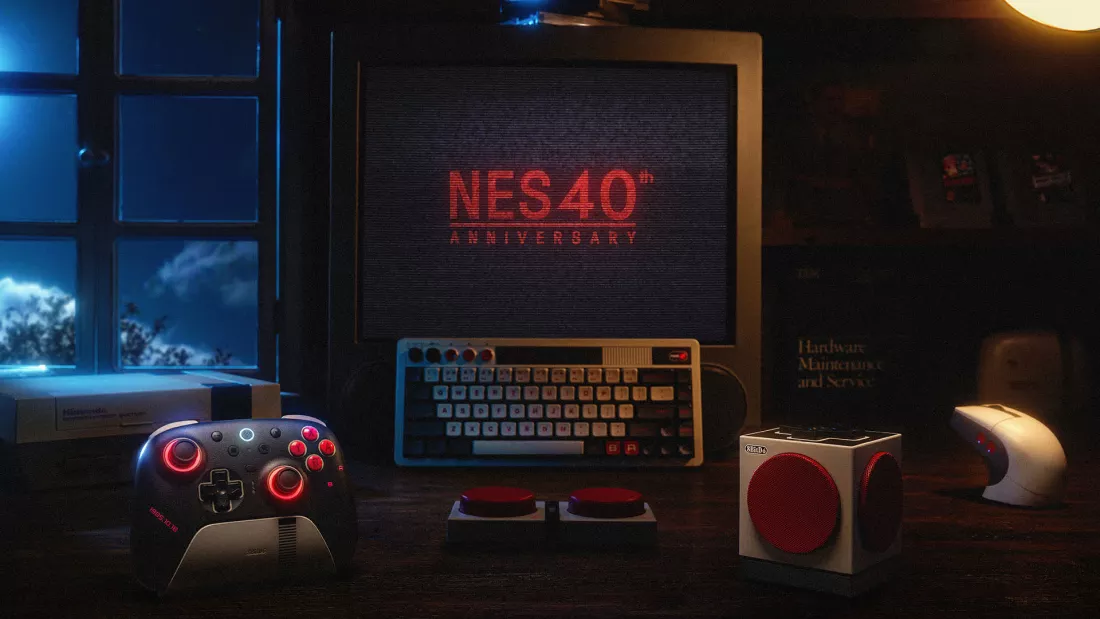 8BitDo ra mắt bộ sưu tập NES40 kỷ niệm 40 năm