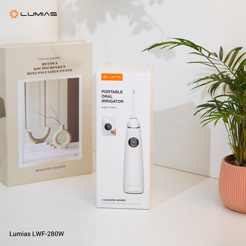 Máy Tăm Nước Dung Tích 280ML Lumias LWF-280W - Màu Trắng 7