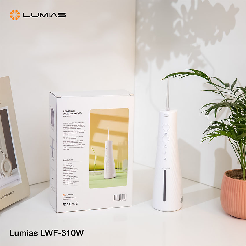 Máy Tăm Nước Dung Tích 310ML Lumias LWF-310W - Màu Trắng 1