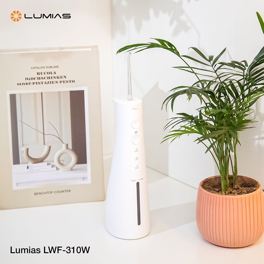 Máy Tăm Nước Dung Tích 310ML Lumias LWF-310W - Màu Trắng 4