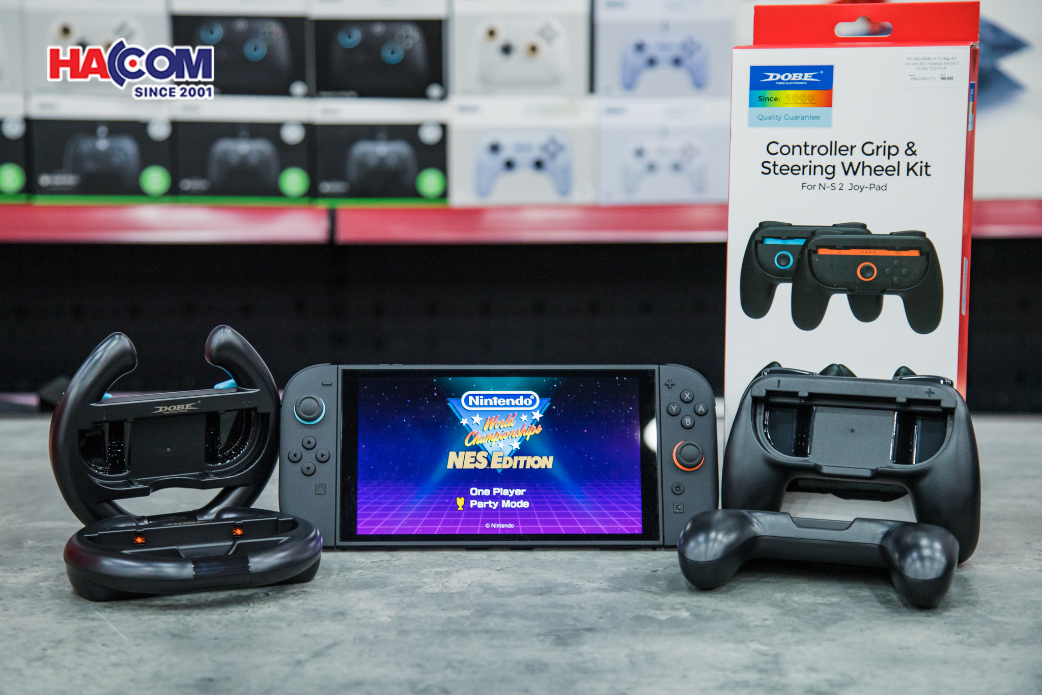 Bộ điều khiển và vô lăng Joy-con 4in1 cho Nintendo Switch 2 DOBE TNS-5109 8