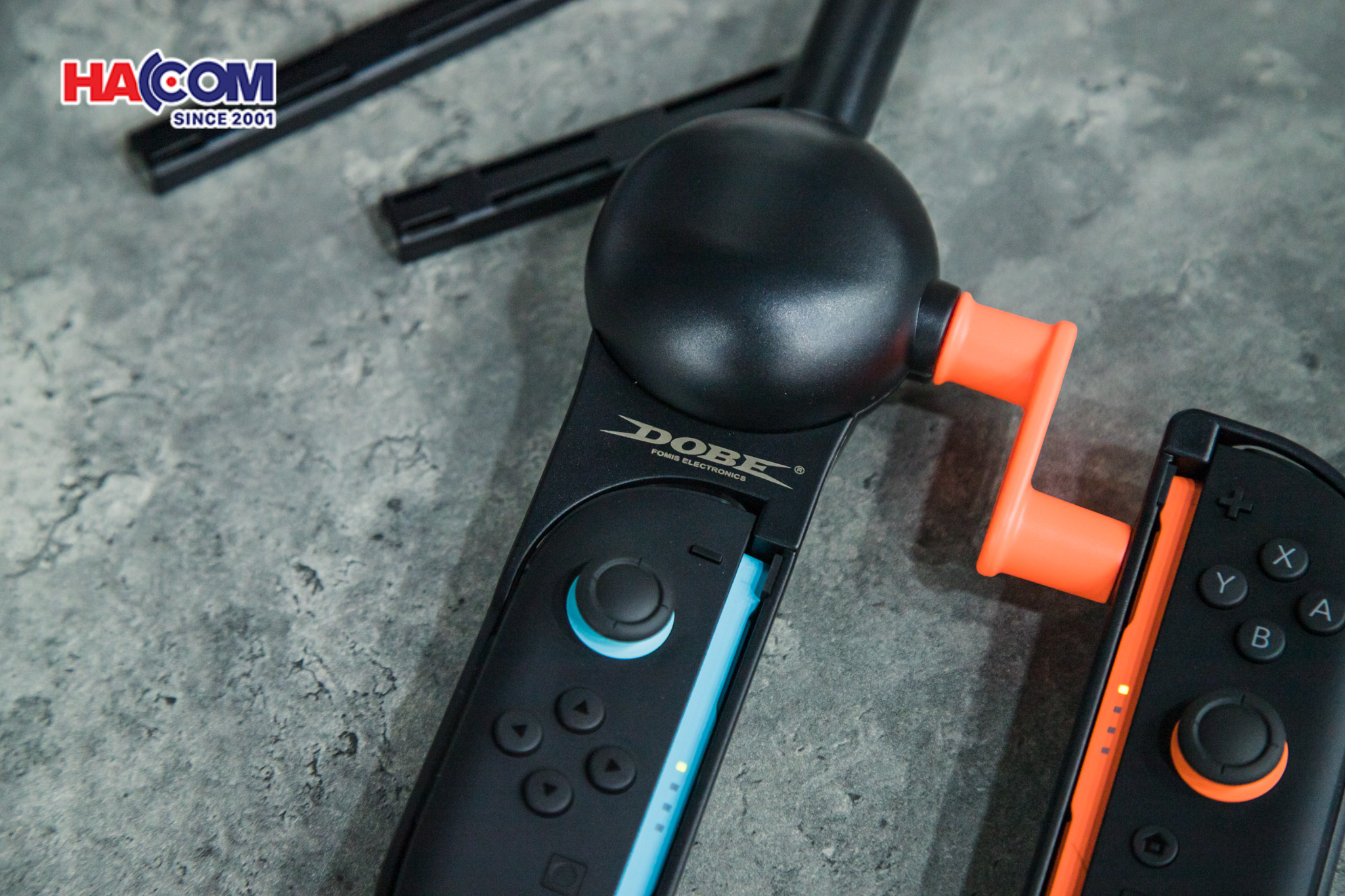 Cần câu cho Joy-con Nintendo Switch 2 Màu Đen Pha Cam DOBE TNS-3186 14