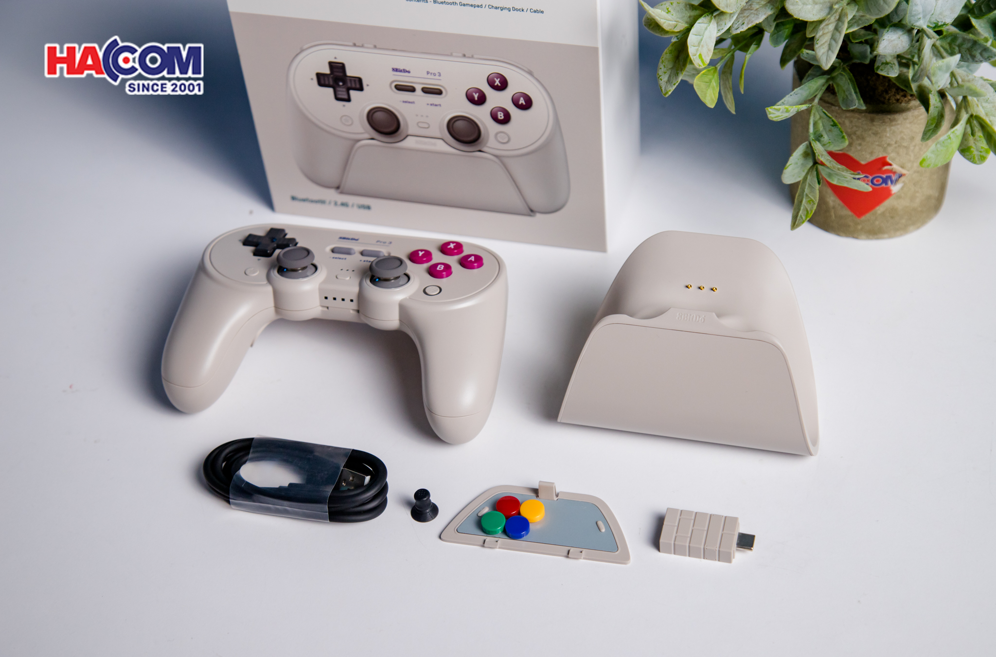  Tay cầm chơi game 8BitDo Pro 3 Bluetooth Gamepad - G Classic 8