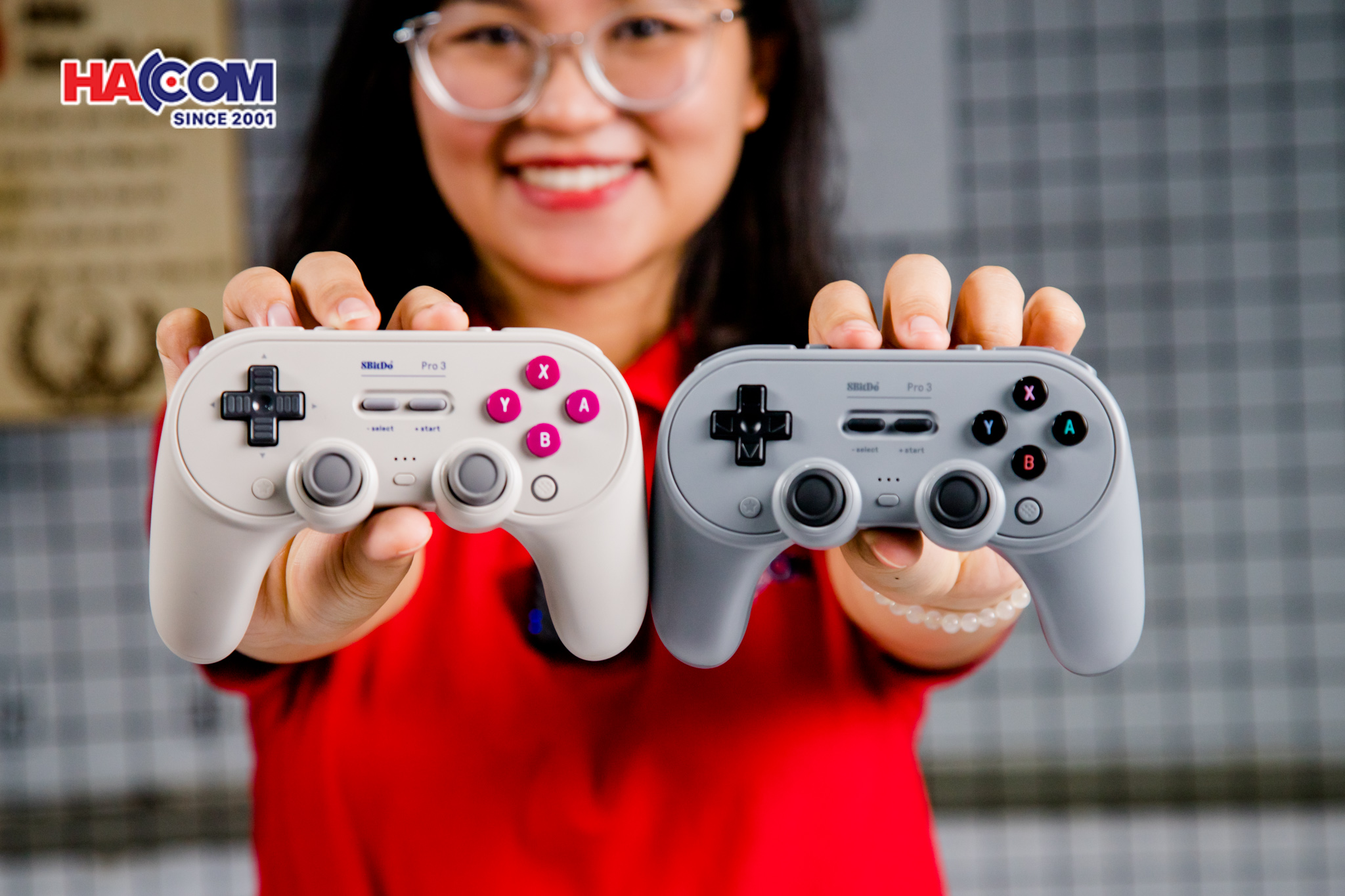 Tay cầm chơi game 8BitDo Pro 3 Bluetooth Gamepad - Gray 4