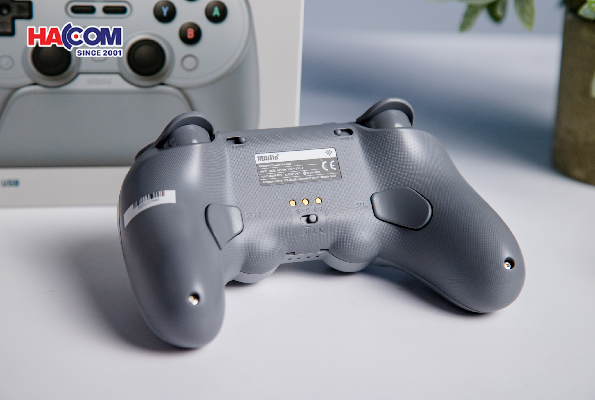 Tay cầm chơi game 8BitDo Pro 3 Bluetooth Gamepad - Gray 13