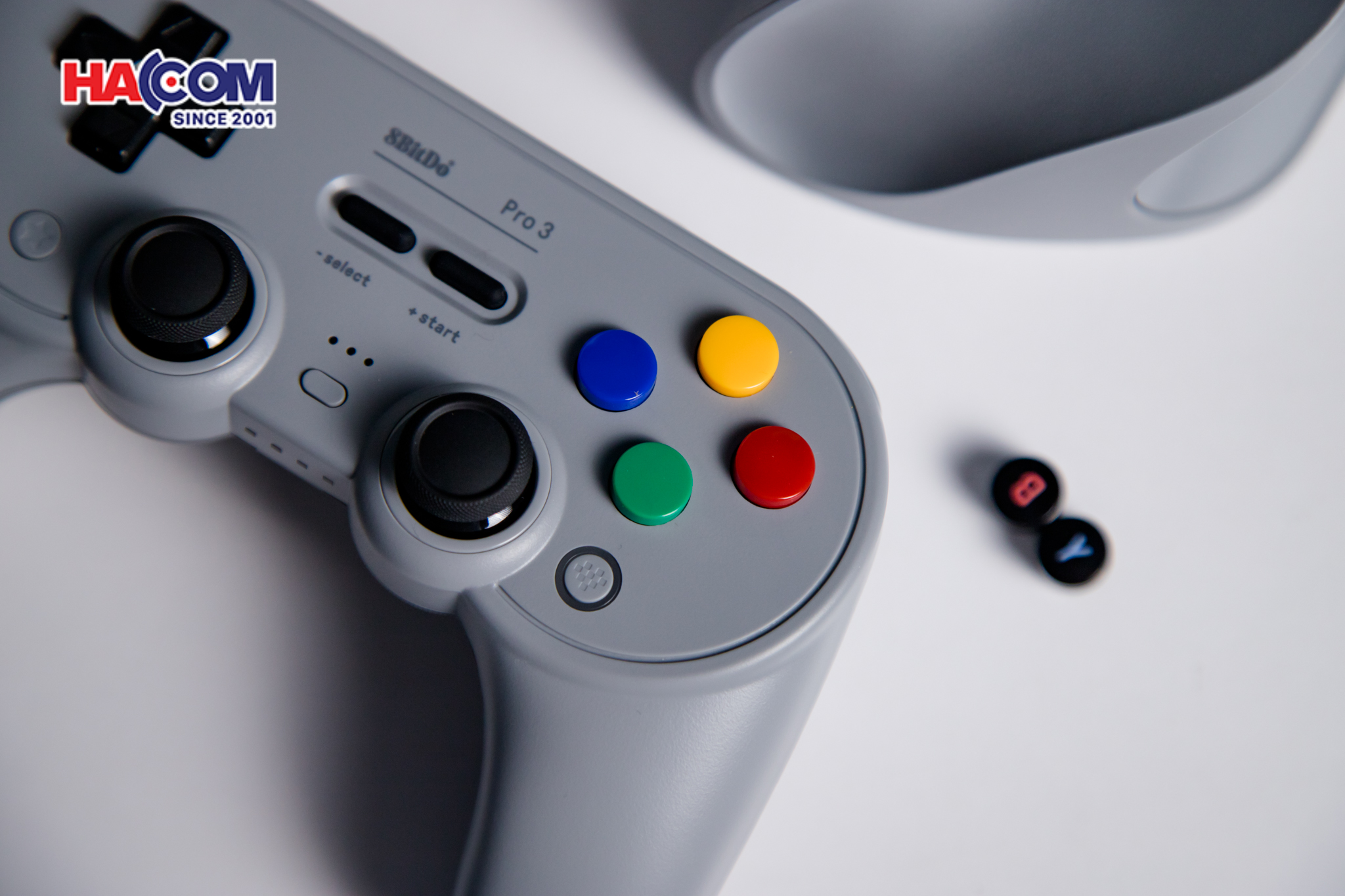 Tay cầm chơi game 8BitDo Pro 3 Bluetooth Gamepad - Gray 15