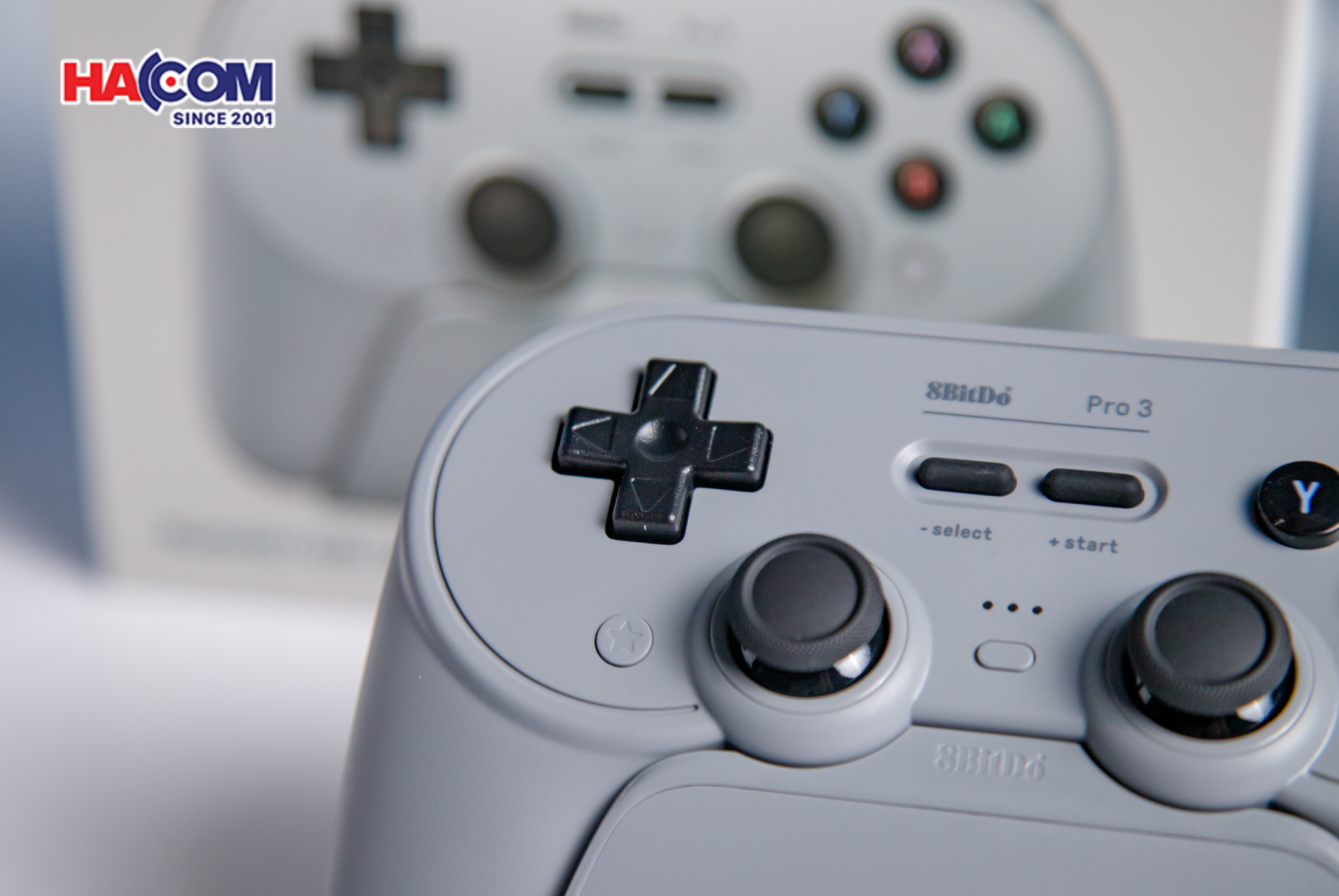 Tay cầm chơi game 8BitDo Pro 3 Bluetooth Gamepad - Gray 9