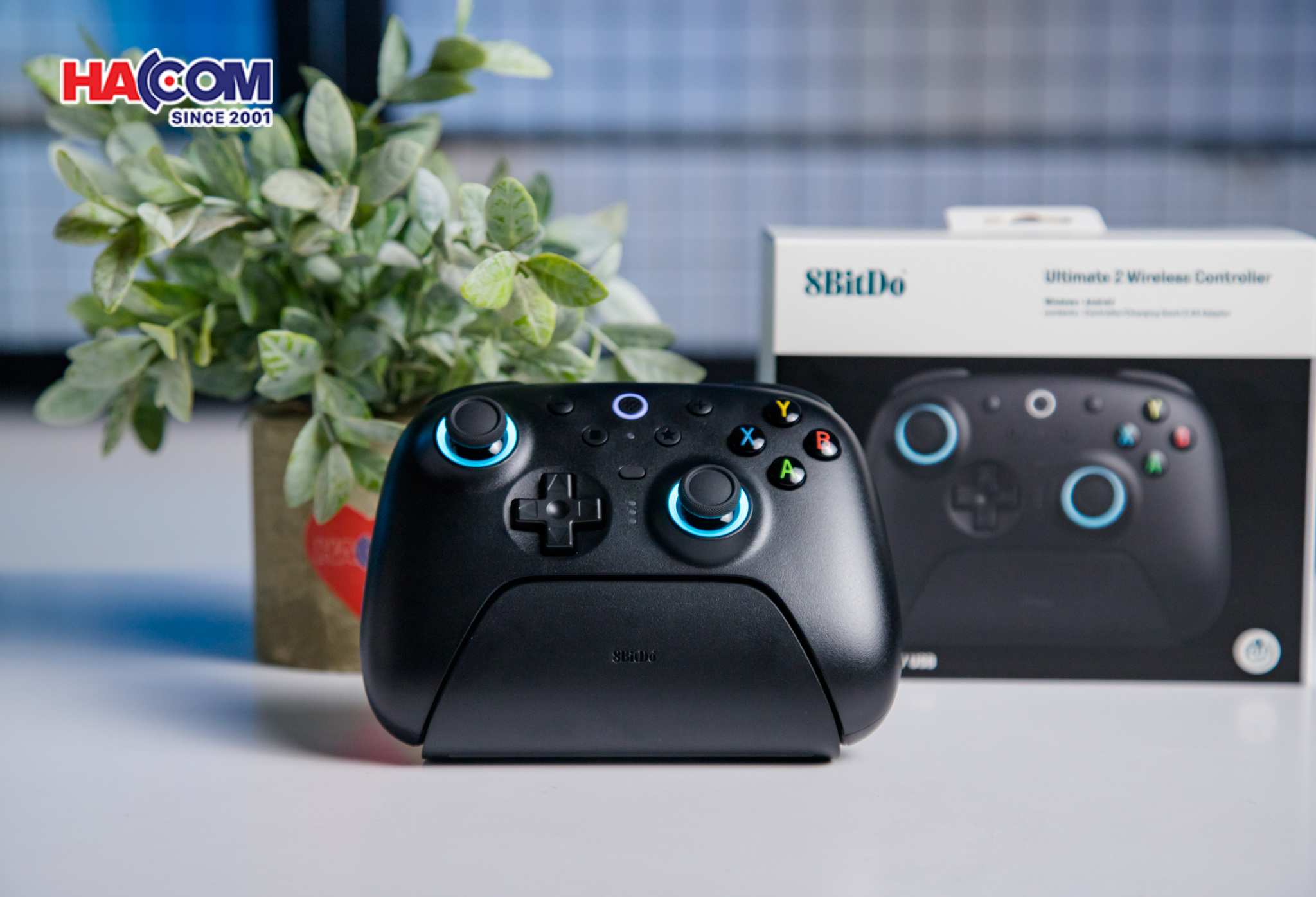 Tay cầm chơi game 8BitDo Ultimate 2 Bluetooth Controller - Black 7