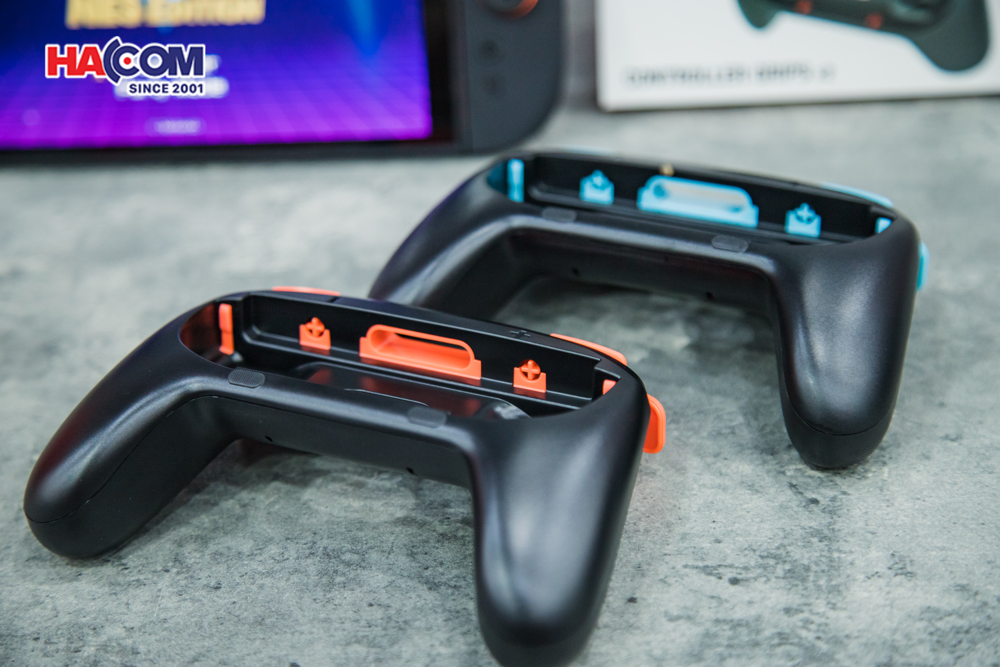 Tay cầm điều khiển PGTECH GP-361 cho Nintendo Switch 2 màu đen đỏ, đen xanh 7