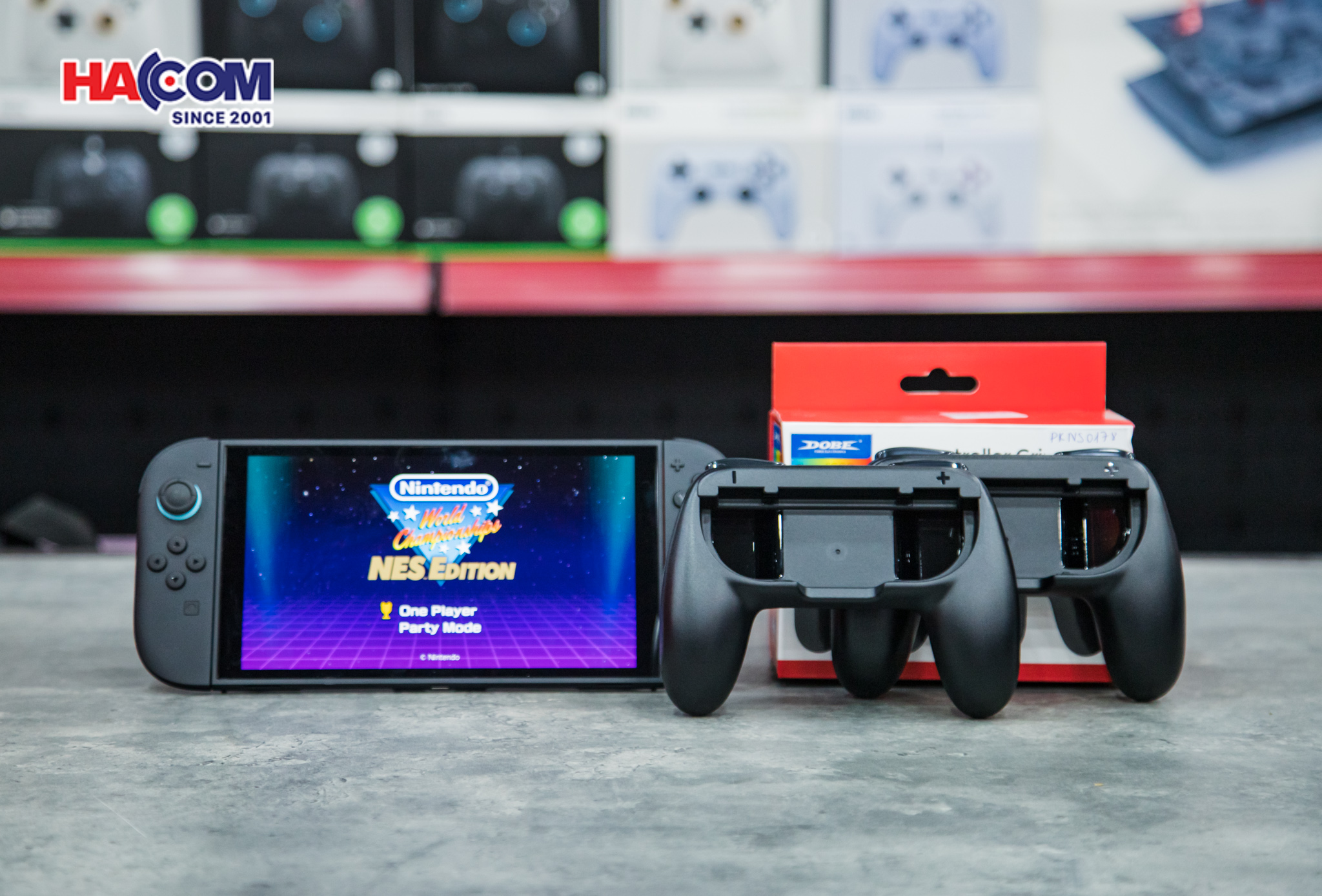 Tay cầm Joy-Con Grip cho Switch 2 Màu Đen Dobe TNS-3162 7