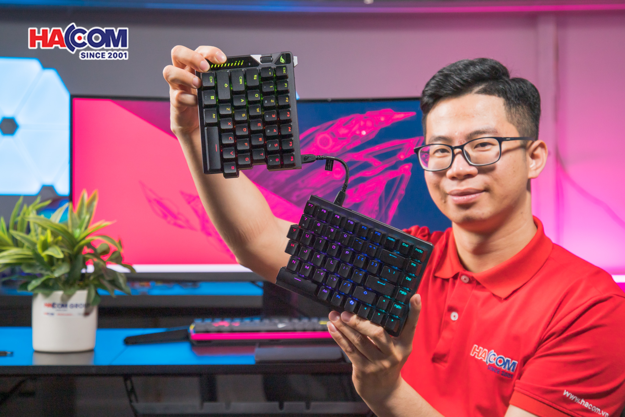 Bàn phím cơ không dây ASUS ROG Falcata HFX (ROG HFX V2 Switch) 11