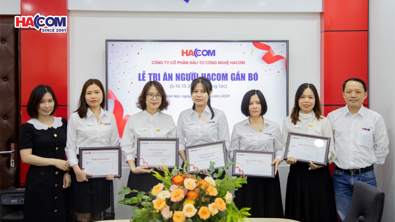 Tri ân người lao động nhân kỷ niệm 22 năm thành lập HACOM Group