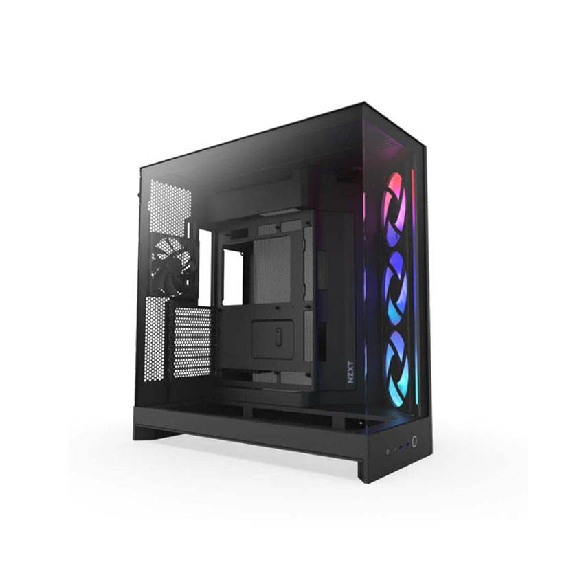 Vỏ máy tính NZXT H9 FLOW RGB ALL BLACK - CM-H92FB-R1(ATX/1 fan F420 RGB /1fan F120Q)
