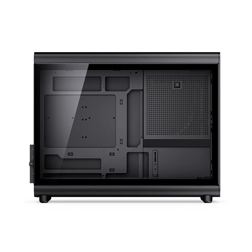 Vỏ case JONSBO D33 WOOD BLACK (mAtx/0 Fan) - Hình 3